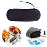 Maxbell Cooler Travel Case Pouch Insulated Storage Bag for Home Traveling Daily Life Black