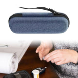 Maxbell Cooler Travel Case Pouch Insulated Storage Bag for Home Traveling Daily Life Denim Blue