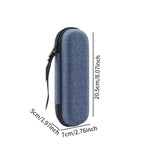 Maxbell Cooler Travel Case Pouch Insulated Storage Bag for Home Traveling Daily Life Denim Blue