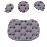 Inflatable Seat Cushion Folding Sit Mat Pad for Outdoor Sports Floor Fishing Gray