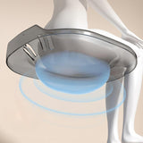 Maxbell Women Bide Sits Bath Tub Deep Bowl over The Toilet Anti Slip Sitz Bath Basin