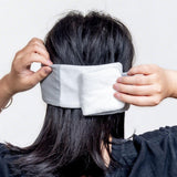 Maxbell Eye Sleeping Mask with Hanging Hole Sleeping Mask for Travel Camping Napping Gray