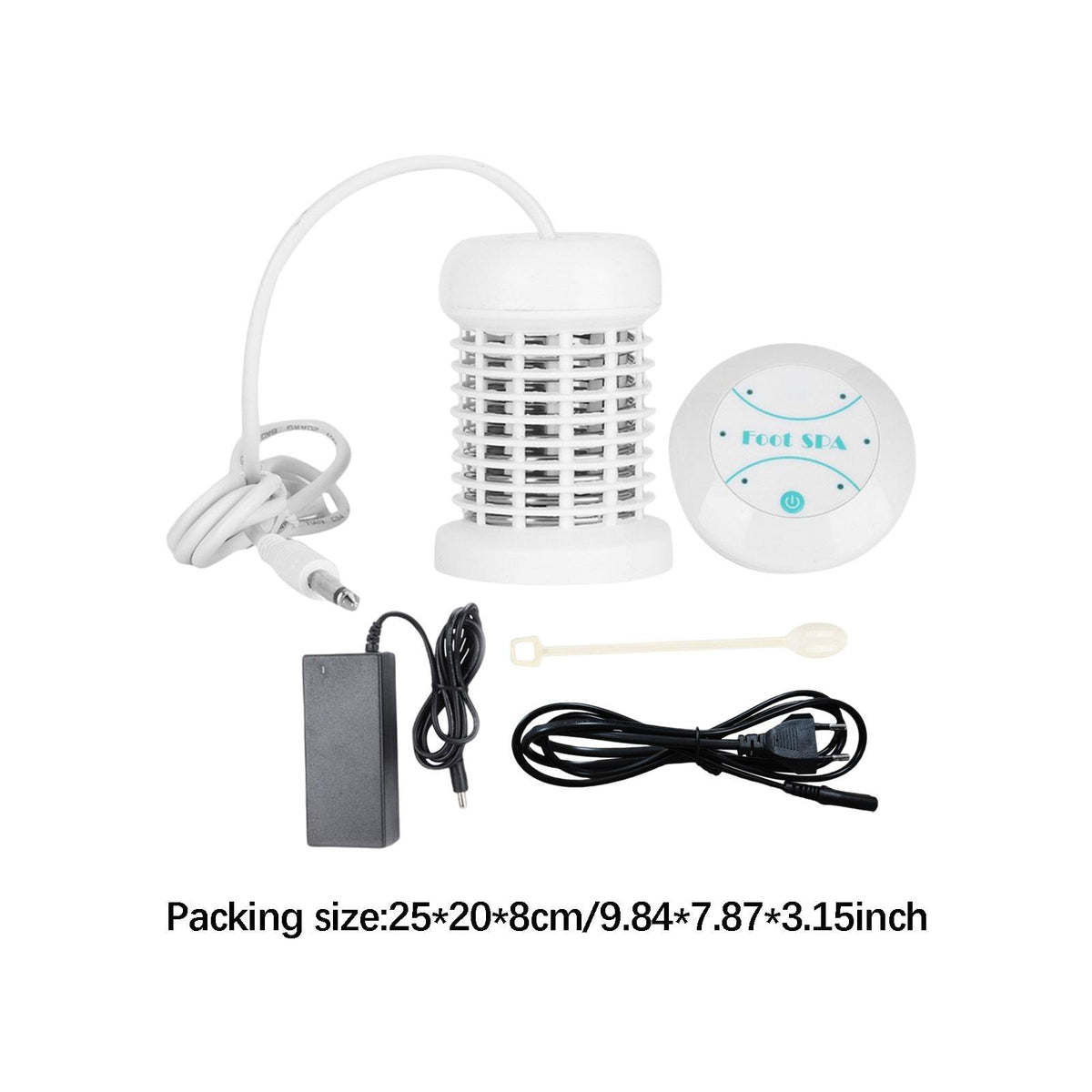 Portable Ionic Foot Bath Machine Sturdy Compact Mini for Beauty Holiday Home