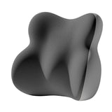 Waist Support Pillow Office Chair Pad for Sleeping Rest Car Driver recliner Double Gray