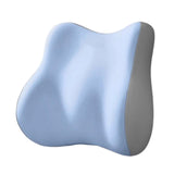 Waist Support Pillow Office Chair Pad for Sleeping Rest Car Driver recliner Blue Gray
