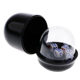 Maxbell KTV Bar Casino Game Dice Cup with 5PCS Dices for Dungeons and Dragons Black - Aladdin Shoppers