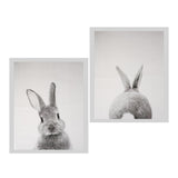 Maxbell 6 Panels Canvas Oil Paintings Wall Decor Cute Animal Art Pictures