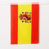Maxbell Spain Nation Flag Banners String Flags for Sport Bars Party Decor 9m - Aladdin Shoppers