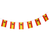 Maxbell Spain Nation Flag Banners String Flags for Sport Bars Party Decor 9m - Aladdin Shoppers