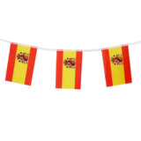 Maxbell Spain Nation Flag Banners String Flags for Sport Bars Party Decor 9m - Aladdin Shoppers
