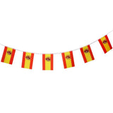 Maxbell Spain Nation Flag Banners String Flags for Sport Bars Party Decor 9m - Aladdin Shoppers