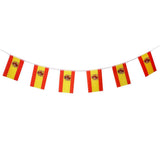 Maxbell Spain Nation Flag Banners String Flags for Sport Bars Party Decor 9m - Aladdin Shoppers
