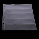 Maxbell Banknotes Money PVC Page Of Paper Money Coin Album Loose-leaf Inners 5 Line - Aladdin Shoppers