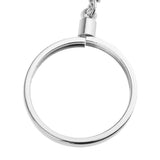 Maxbell 10pcs Coin keyring Pendant Keychain Commemorative Coin Keyring Creative Gift