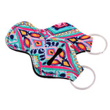 Maxbell 2 Pair Colorful Handy Lip Balm Holder Key Chain Gifts for Kids and Adults
