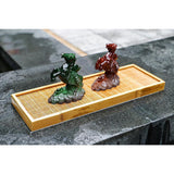 Maxbell Resin Discoloration Cute Tea Pet Animals Horse Shaped Tea Tray Tea Ceremony Yellow - Aladdin Shoppers