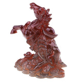 Maxbell Resin Discoloration Cute Tea Pet Animals Horse Shaped Tea Tray Tea Ceremony Yellow - Aladdin Shoppers