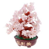 Maxbell Crystal Money Tree Ornament Chinese Myth Lucky Charm Craft Home Decoration D
