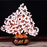 Maxbell Crystal Money Tree Ornament Chinese Myth Lucky Charm Craft Home Decoration D