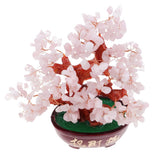 Maxbell Crystal Money Tree Ornament Chinese Myth Lucky Charm Craft Home Decoration D