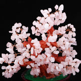 Maxbell Crystal Money Tree Ornament Chinese Myth Lucky Charm Craft Home Decoration D
