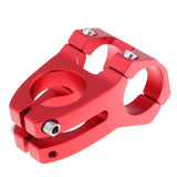Maxbell Durable 31.8mm Hollowed Short Handlebar Short Bar Aluminium Bike Stems Red - Aladdin Shoppers