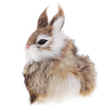 Maxbell Simulation Rabbit Toy for Home Decoration Kids Birthday Gifts Light Tan