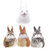 Maxbell Simulation Rabbit Toy for Home Decoration Kids Birthday Gifts Light Tan