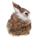Maxbell Simulation Rabbit Toy for Home Decoration Kids Birthday Gifts Light Tan