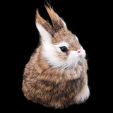 Maxbell Simulation Rabbit Toy for Home Decoration Kids Birthday Gifts Light Tan