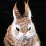 Maxbell Simulation Rabbit Toy for Home Decoration Kids Birthday Gifts Light Tan