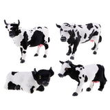 Maxbell Simulation Cow Farm Zoo Animal Model Figurine Home Decor Kids Toy 30x9x20cm - Aladdin Shoppers