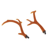 Maxbell Artificial Deer Horns Costume Hair Headband Headpiece Hoop DIY Accessories