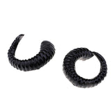 Maxbell 4x Artificial Ram Horns Costume Accessory for DIY Gothic Hair Headband Hoop