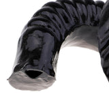 Maxbell 4x Artificial Ram Horns Costume Accessory for DIY Gothic Hair Headband Hoop