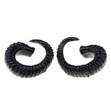 Maxbell 4x Artificial Ram Horns Costume Accessory for DIY Gothic Hair Headband Hoop
