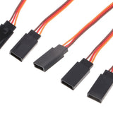 Maxbell 5pcs Male to Female Servo Extension Lead Cable 3 Pin Futaba JR Connector 150mm - Aladdin Shoppers