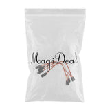 Maxbell 5pcs Male to Female Servo Extension Lead Cable 3 Pin Futaba JR Connector 150mm - Aladdin Shoppers