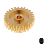 Maxbell 3Pcs 27T Teeth Motor Pinion Gear Upgrade for WLtoys A959 RC High Speed Buggy