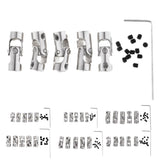 Maxbell Metal Cardan Joint Gimbal Couplings Universal Joint for RC Car 2x2mm - Aladdin Shoppers