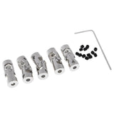 Maxbell Metal Cardan Joint Gimbal Couplings Universal Joint for RC Car 3.17x3.17mm - Aladdin Shoppers