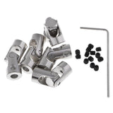 Maxbell Metal Cardan Joint Gimbal Couplings Universal Joint for RC Car 2x4mm - Aladdin Shoppers
