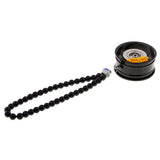 Maxbell Car Ornament Pendant Metal Wheel Hub Auto Interior Hanging Decoration Black