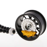 Maxbell Car Ornament Pendant Metal Wheel Hub Auto Interior Hanging Decoration Black