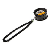 Maxbell Car Ornament Pendant Metal Wheel Hub Auto Interior Hanging Decoration Black