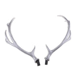Maxbell A Pair Simulation Headwear Deer Antlers Silver for Christmas 50cm