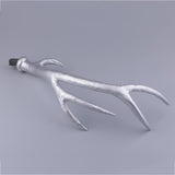 Maxbell A Pair Simulation Headwear Deer Antlers Silver for Christmas 50cm