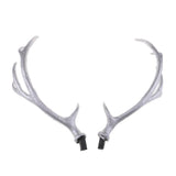 Maxbell A Pair Simulation Headwear Deer Antlers Silver for Christmas 50cm