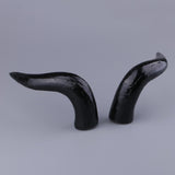 Maxbell Artificial OX Horn Halloween Costume Accessory Gothic Hair Headband 20cm