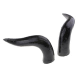 Maxbell Artificial OX Horn Halloween Costume Accessory Gothic Hair Headband 20cm